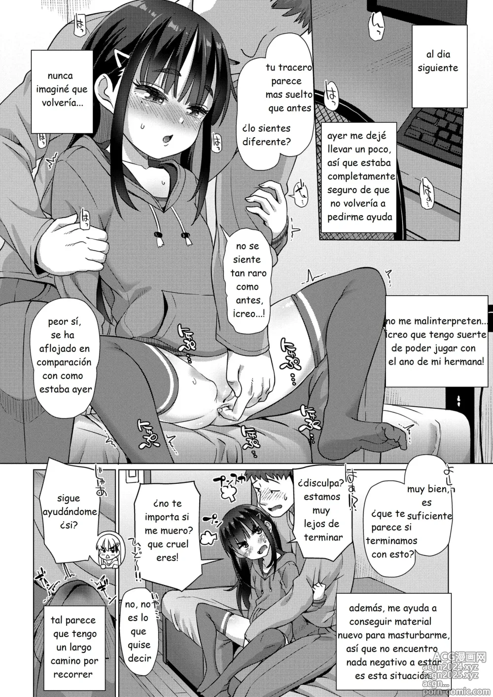 Page 8 of manga Help me, Onii-chan!