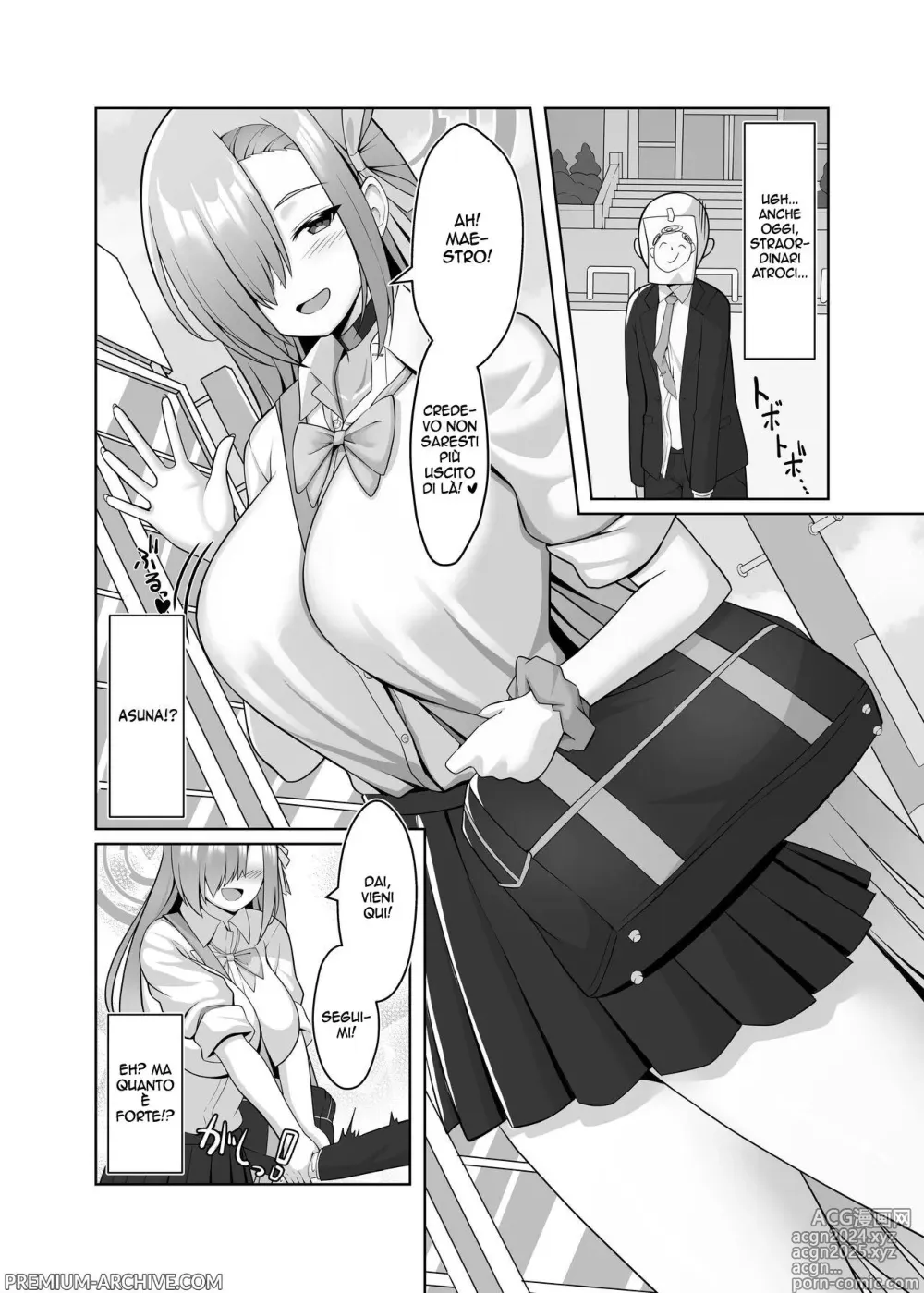 Page 2 of doujinshi Sesso Sfrenato con Asuna Ichinose