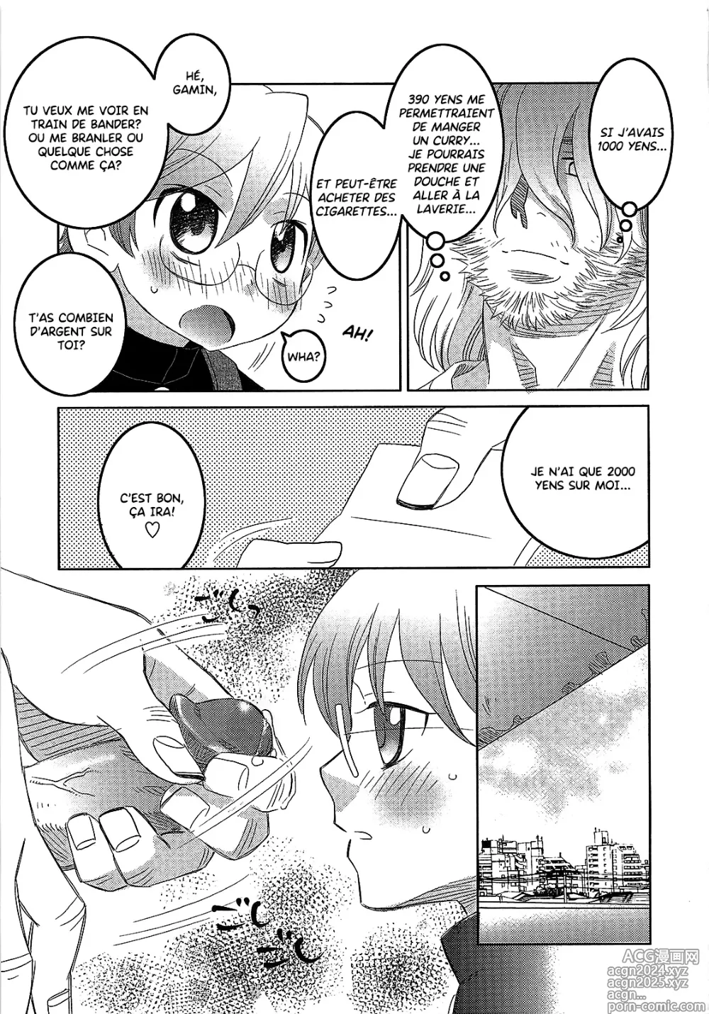 Page 3 of manga Sous le pont