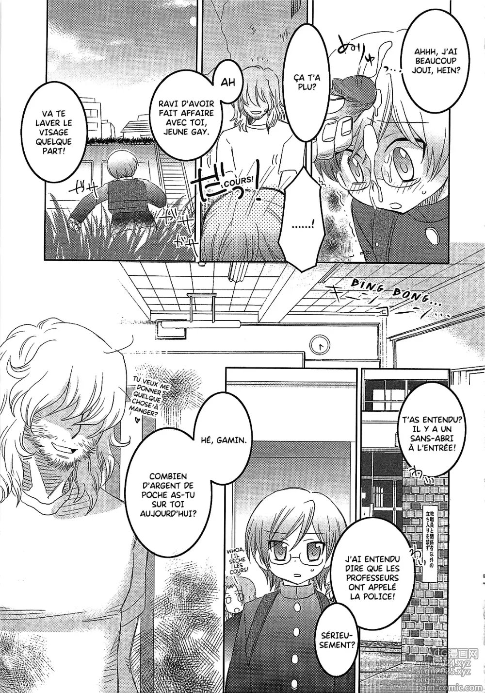 Page 5 of manga Sous le pont