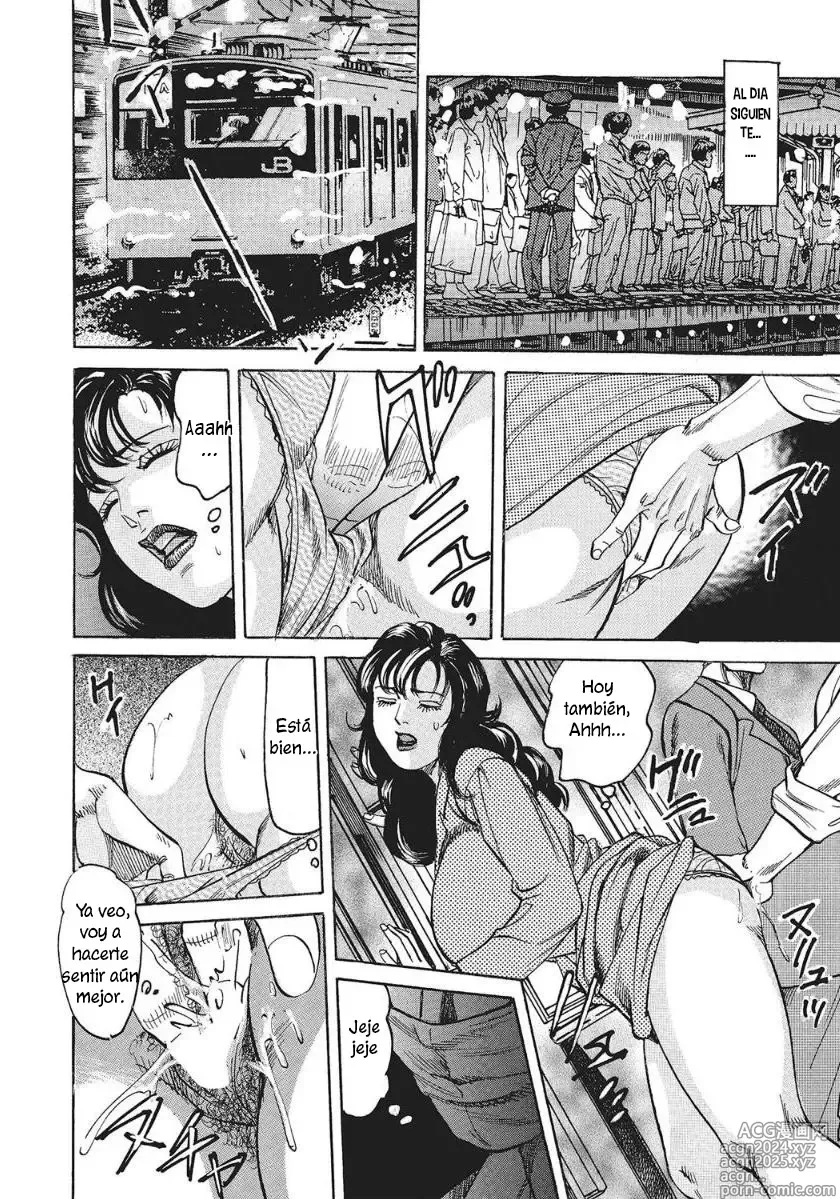 Page 7 of manga Chikan Densha to Bijukubo