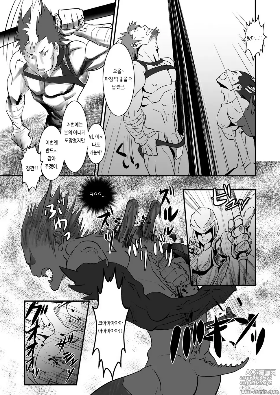 Page 21 of doujinshi Dragon Hunt?! 2