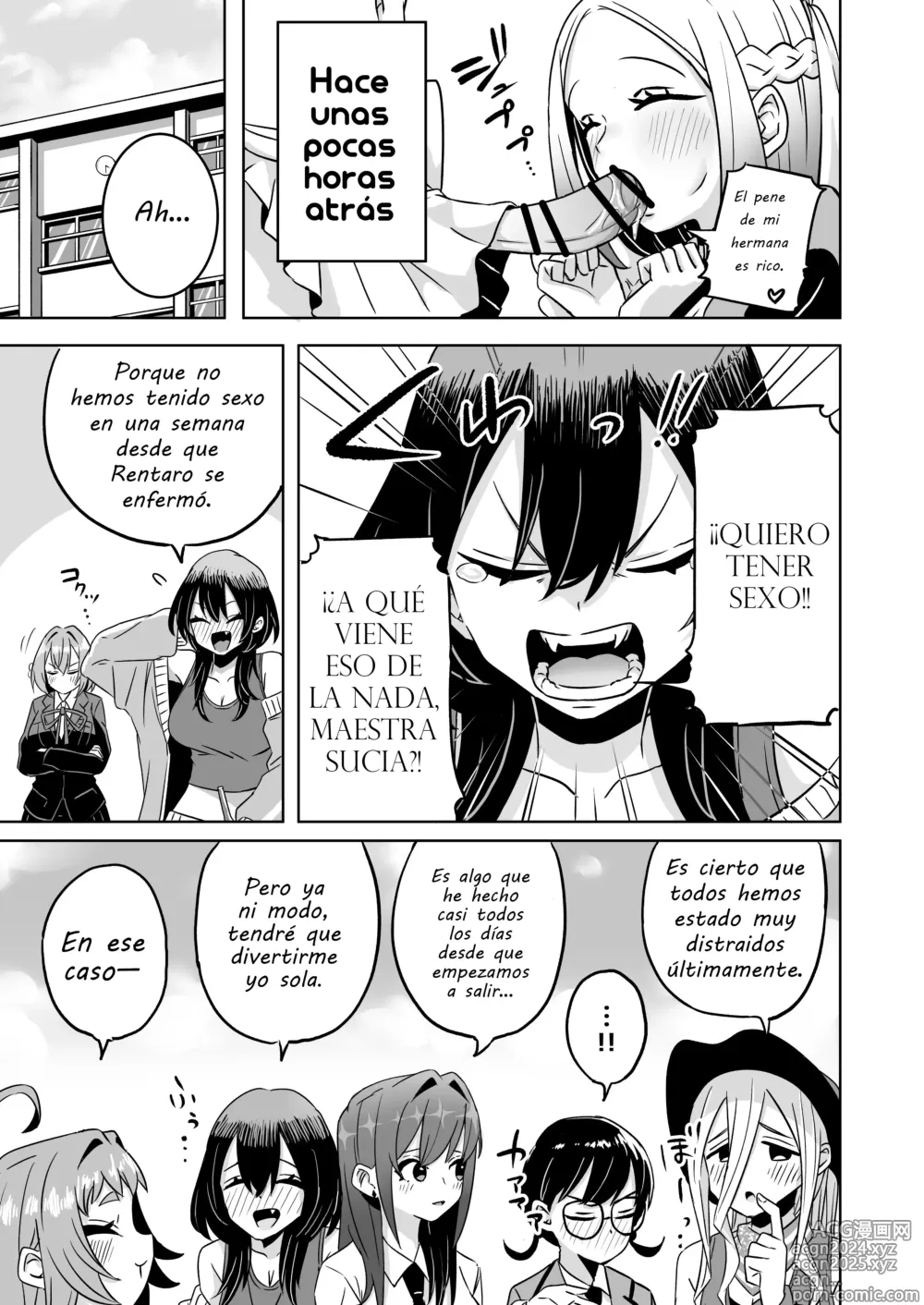 Page 3 of doujinshi Fiesta Futanari de la Familia Rentaro