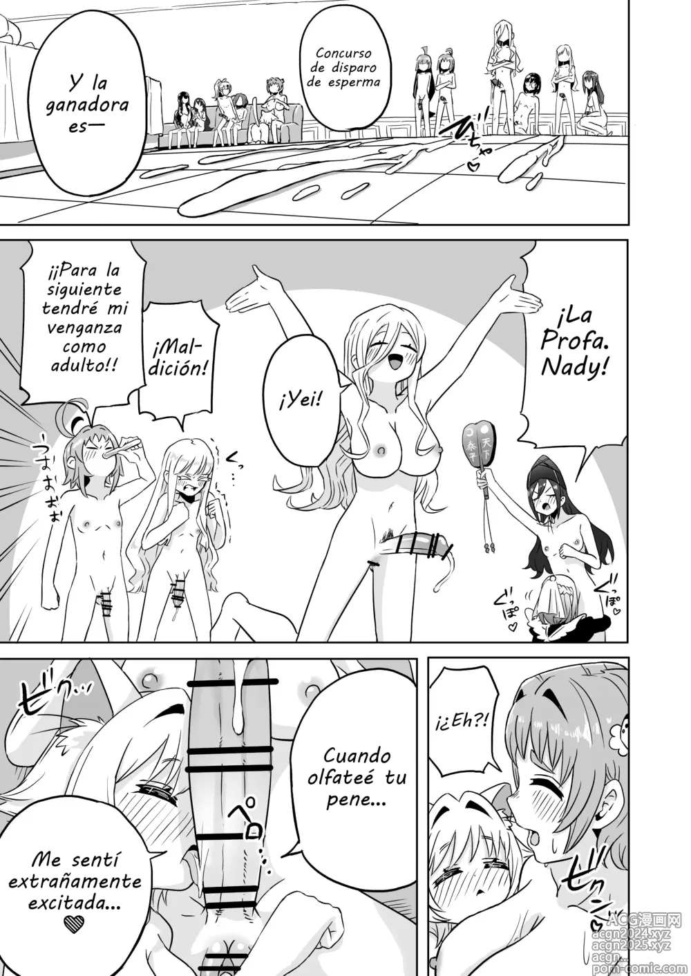 Page 9 of doujinshi Fiesta Futanari de la Familia Rentaro