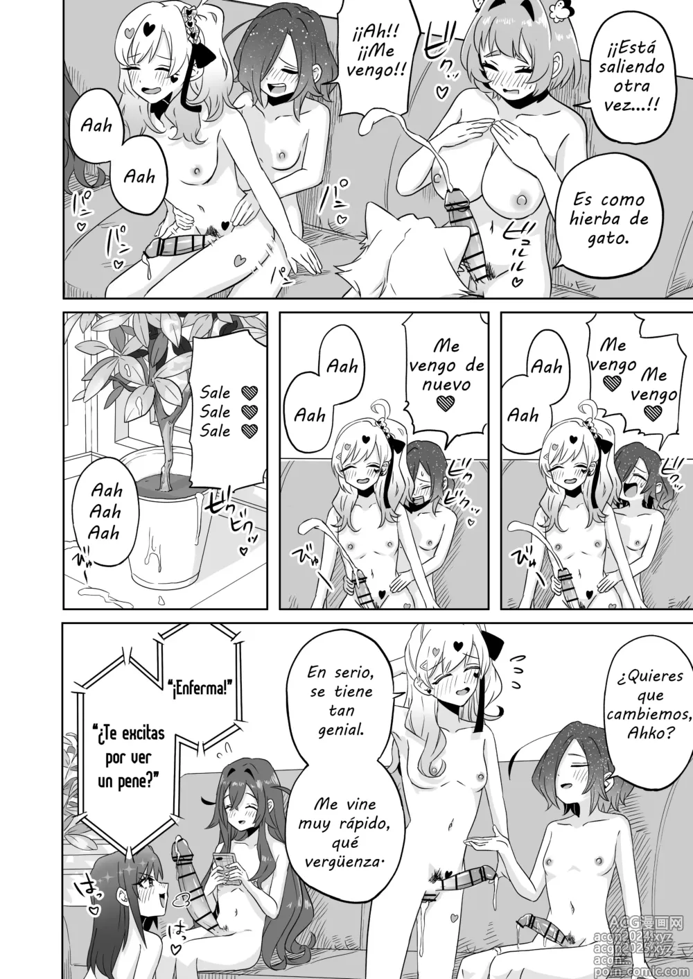 Page 10 of doujinshi Fiesta Futanari de la Familia Rentaro