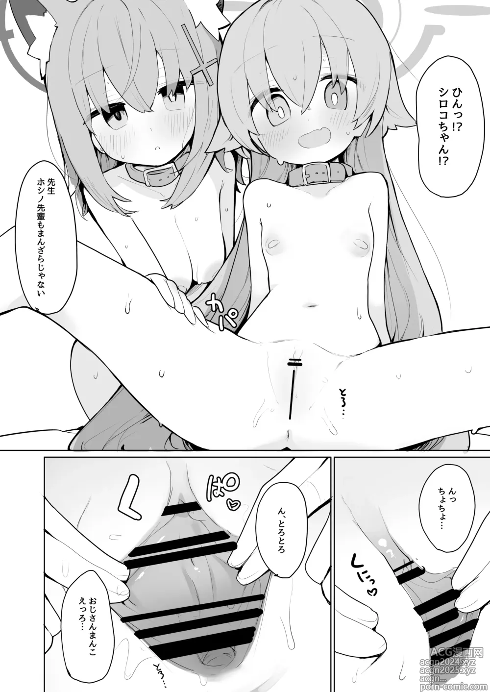 Page 20 of doujinshi Shiroko to Hoshino to Ecchi suru Hon