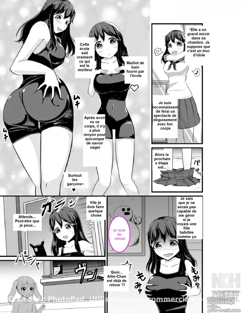 Page 8 of doujinshi Anoko o Haritsukeru Appli