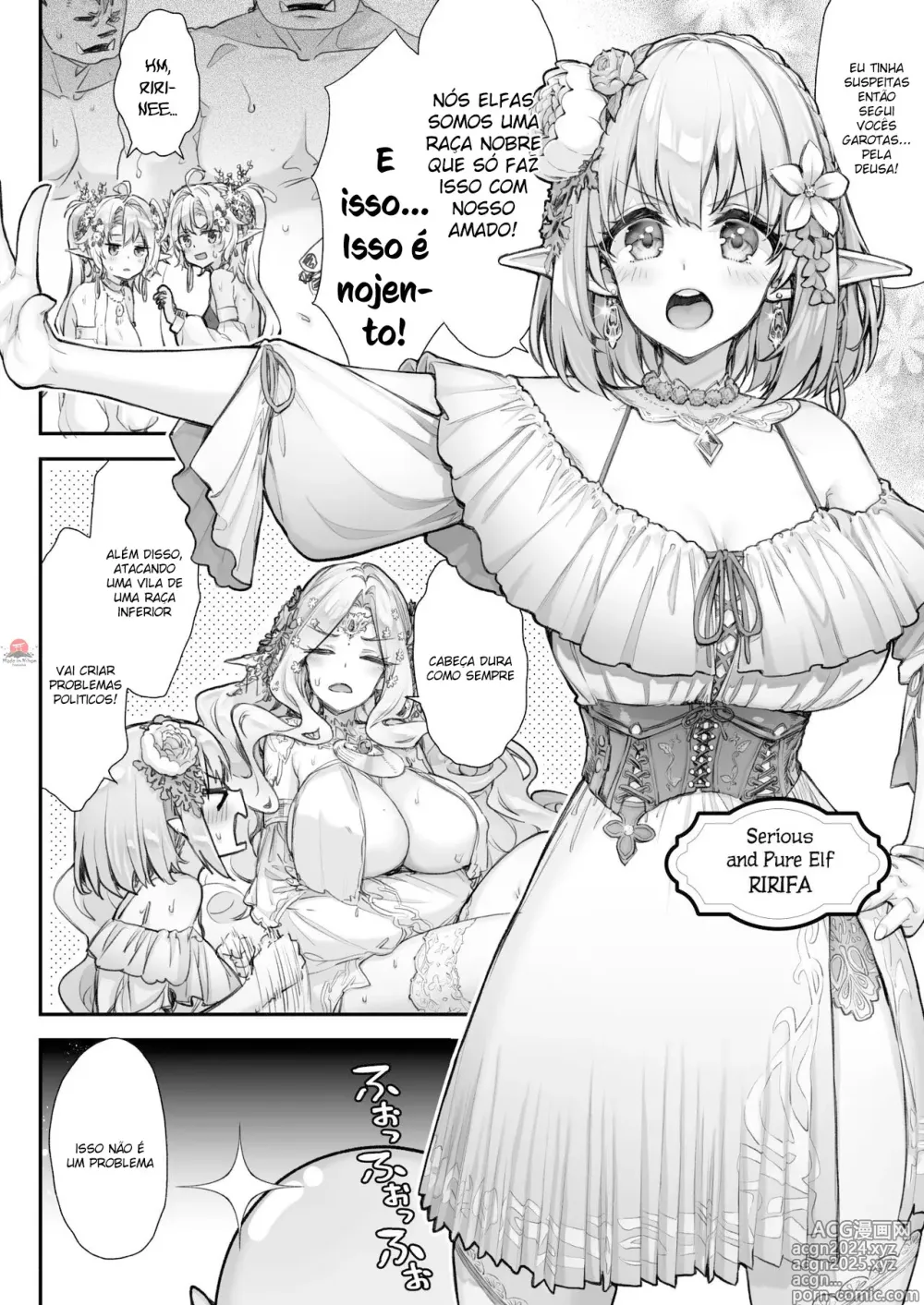 Page 5 of doujinshi Tobidase! Midara na Elf no Utage