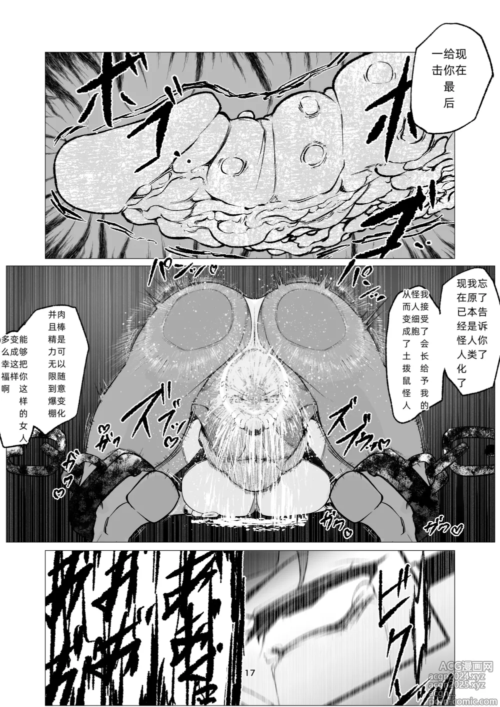 Page 17 of doujinshi Superheroine Ema no Haiboku 10