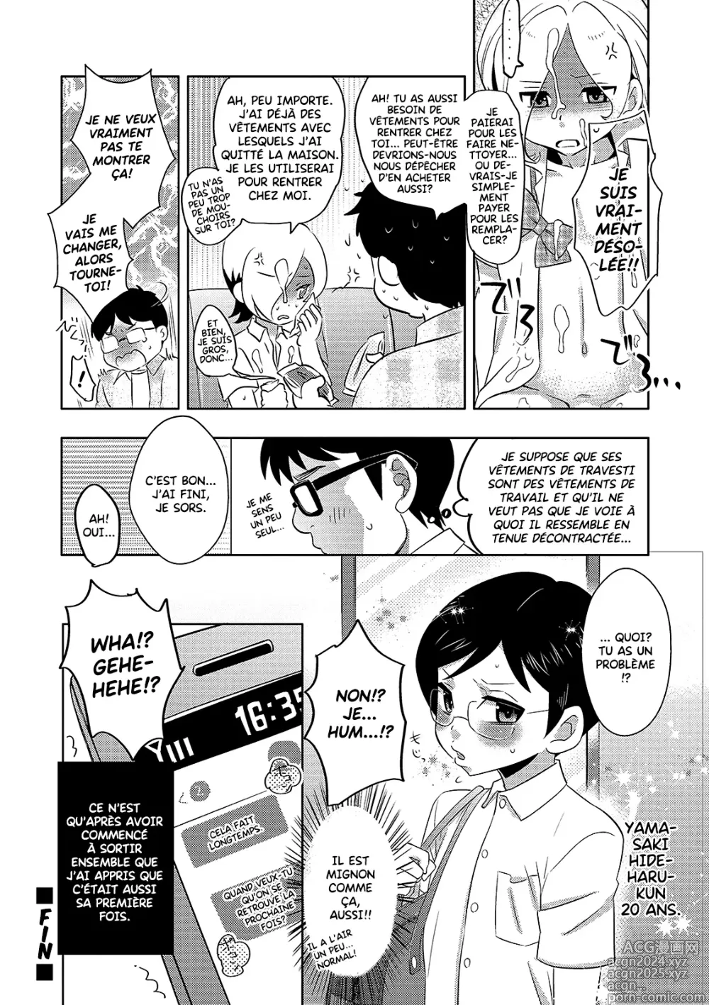 Page 12 of manga Heisei Otokonoko Fuuzoku Report 2