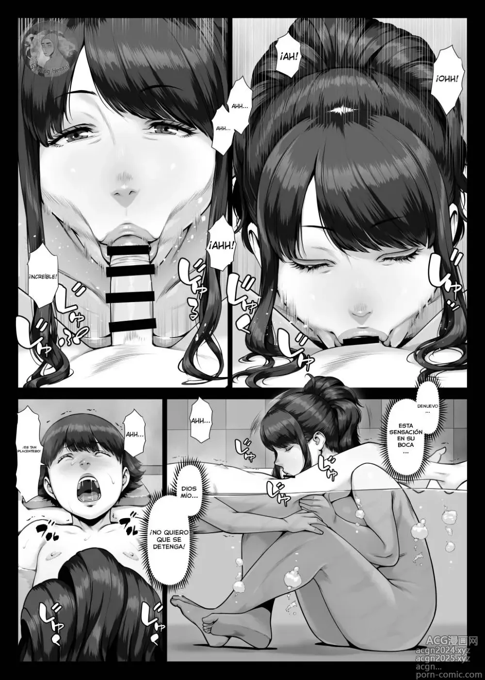 Page 42 of doujinshi Mi primera vez fue con una voluptuosa dama de compañía mayor