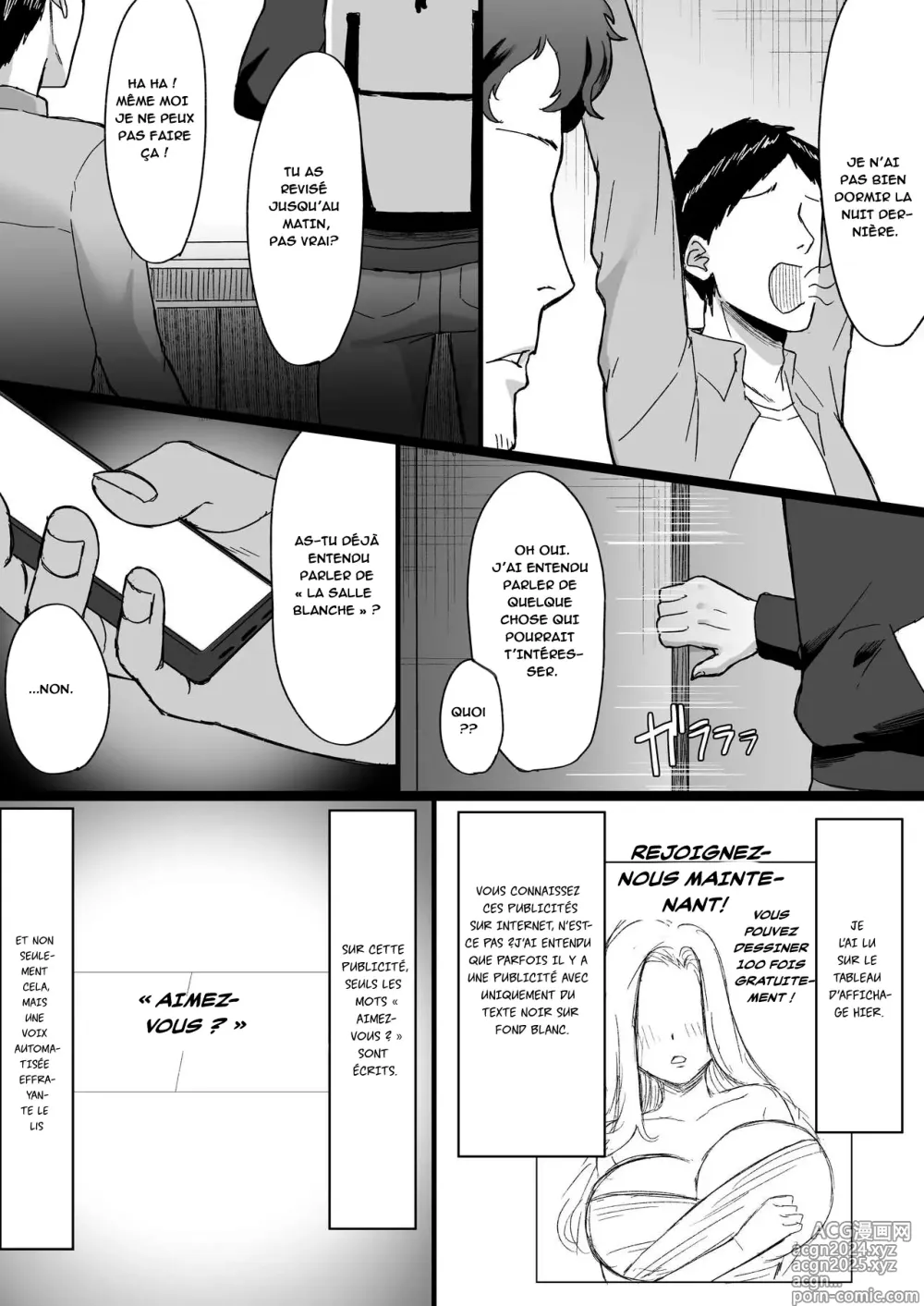 Page 4 of doujinshi Shiroi Heya ~Mukanjou Bakunyuu Yuurei ni Shinu made Shiboritorareru~ _ White Room ~Busty Emotionless Ghost Squeezes You To The Last Drop~