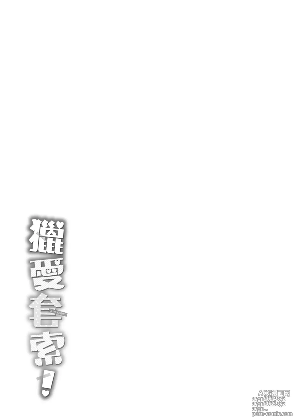 Page 203 of manga LOVE LARIAT! (decensored)