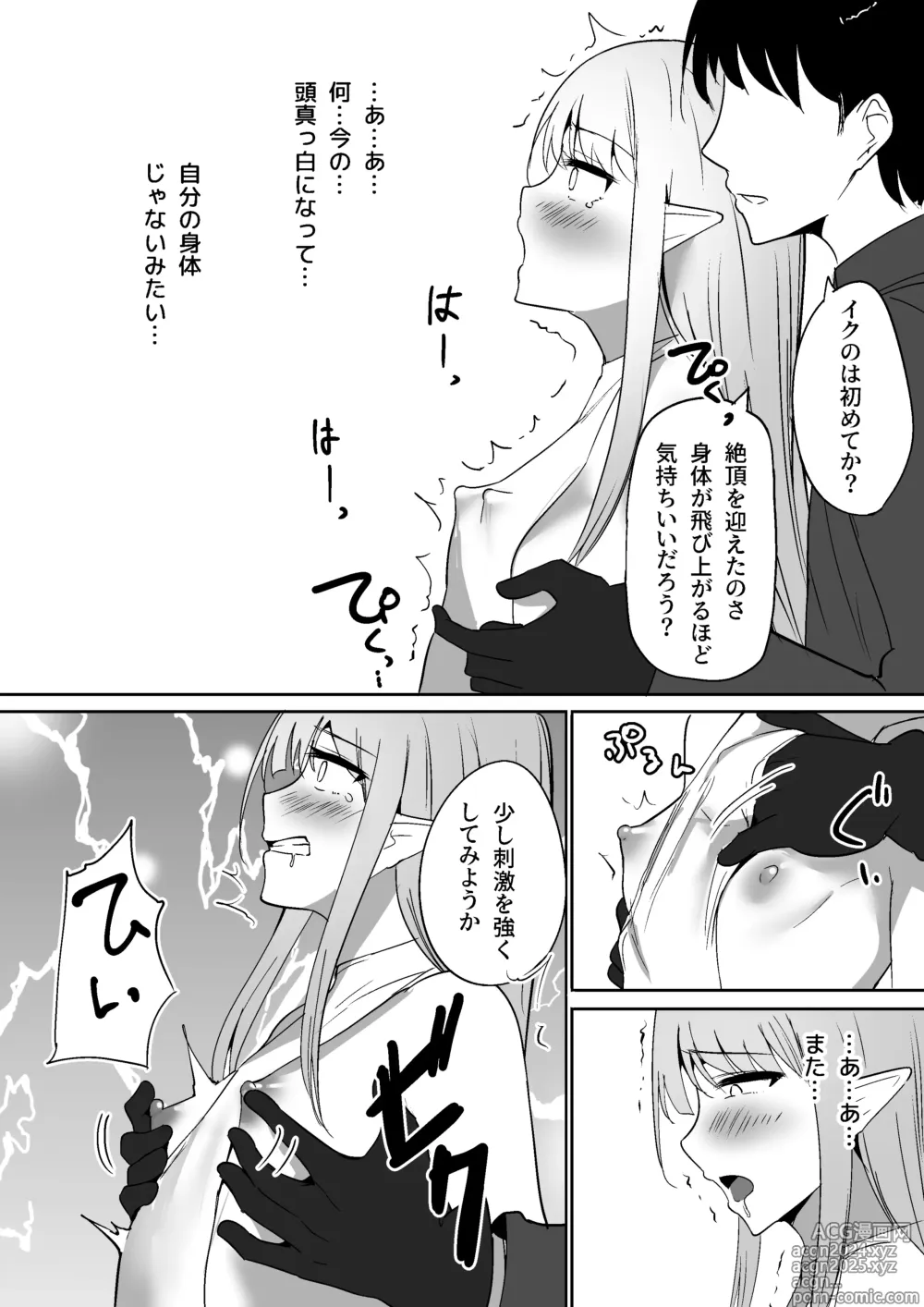 Page 17 of doujinshi Chiku Ochi ~Dorei Elf-hen~