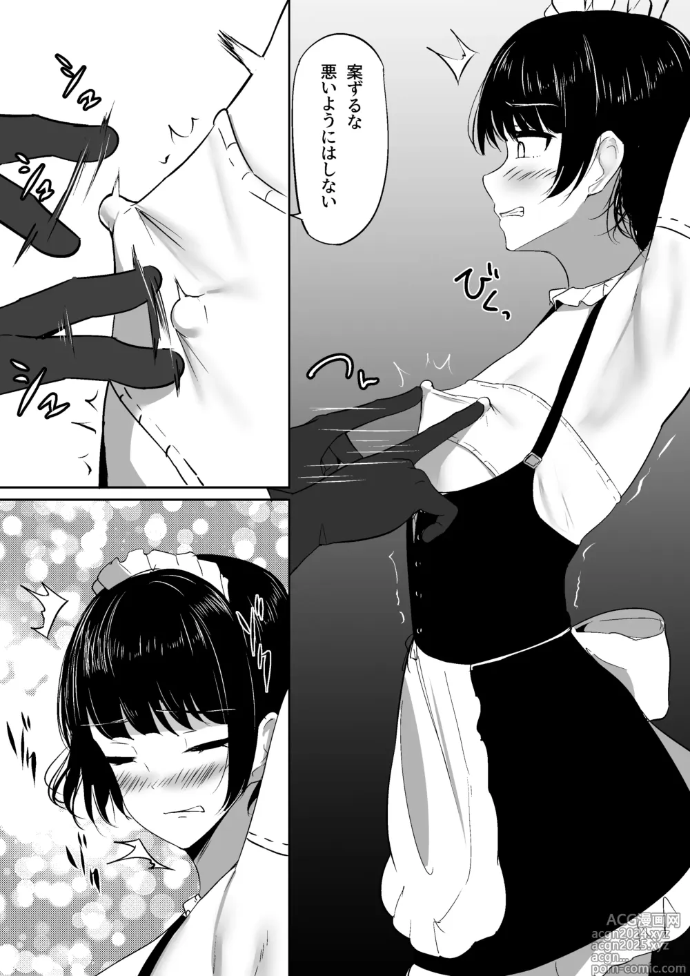 Page 14 of doujinshi Chiku Ochi 2 ~Touzoku Maid-hen~