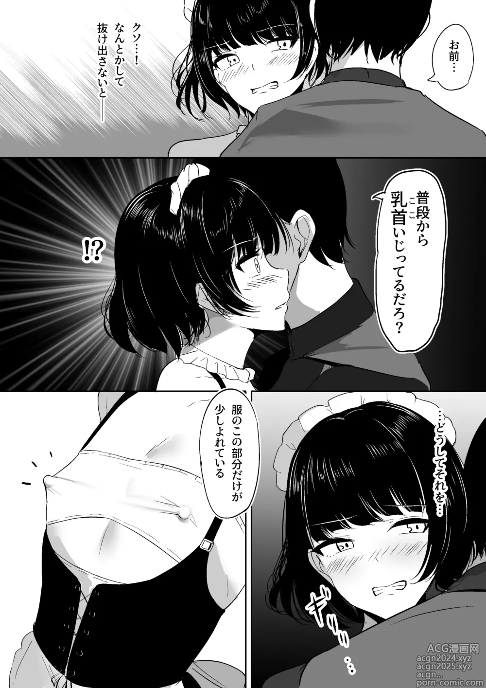 Page 10 of doujinshi Chiku Ochi 2 ~Touzoku Maid-hen~