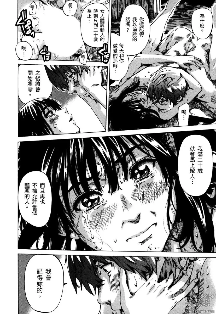 Page 185 of manga 高挑又寡言的她，一旦發情就色到不行?