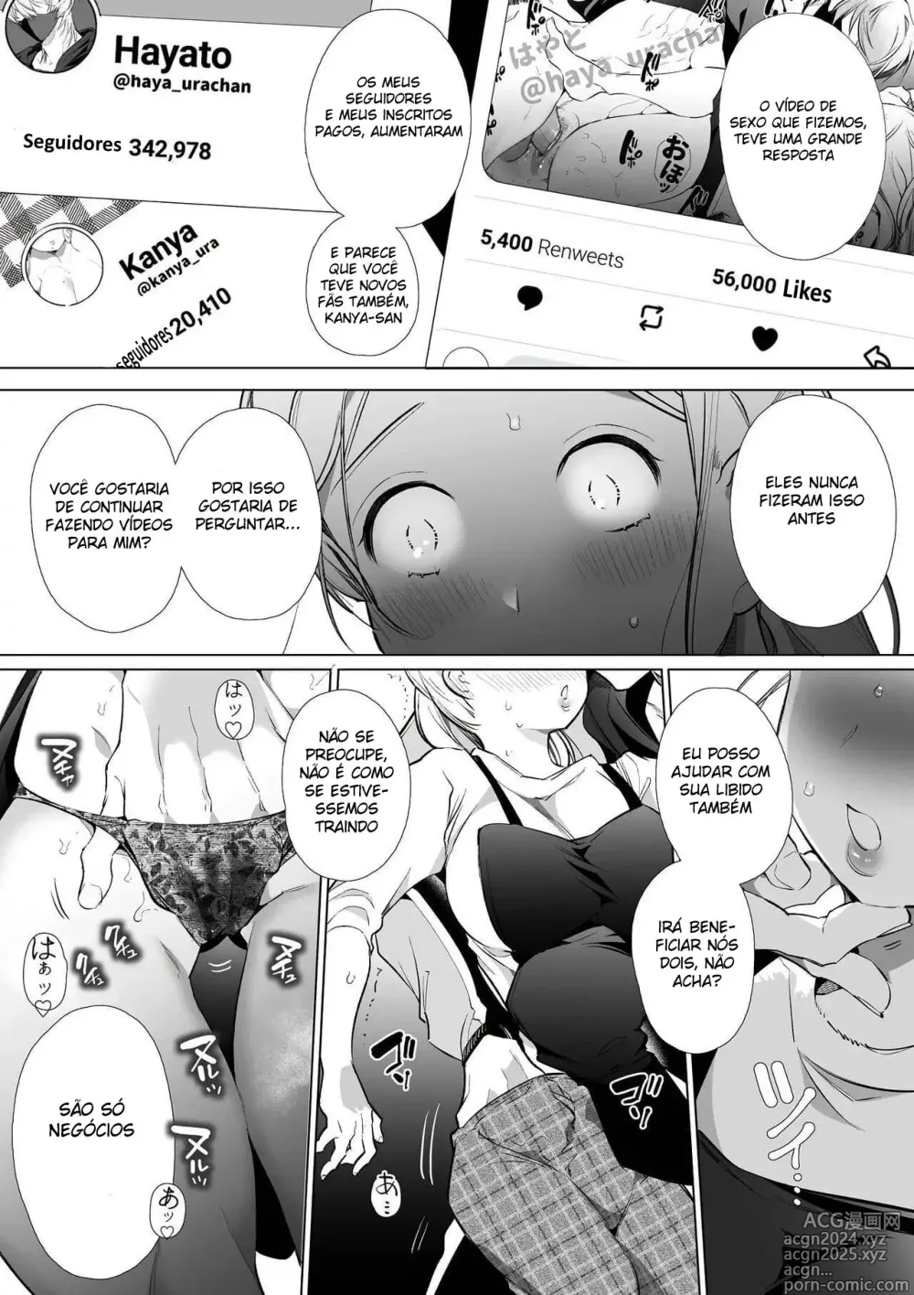 Page 36 of doujinshi A Degradação de Uma Dona de Casa Por Um Famosinho da Internet