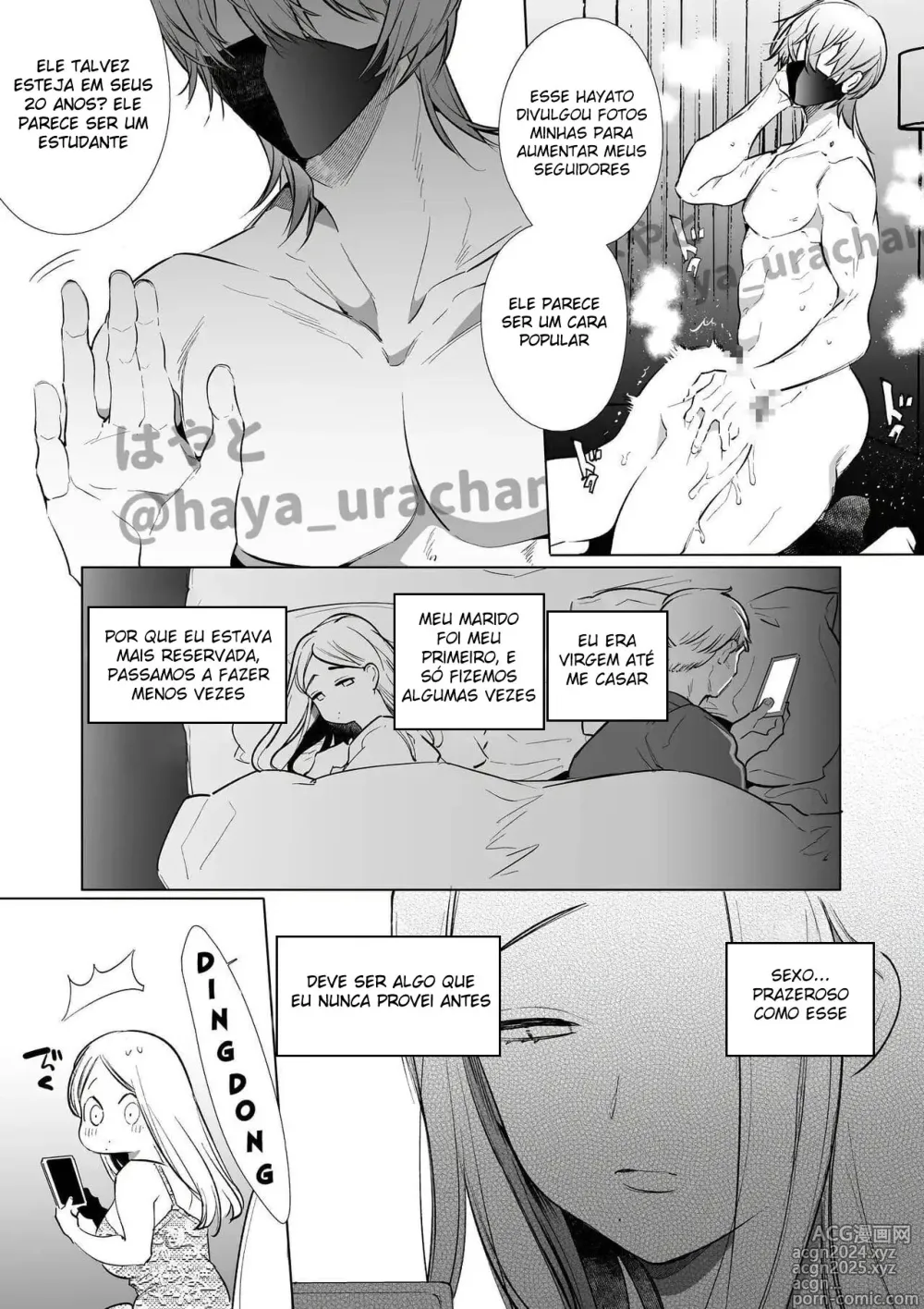 Page 10 of doujinshi A Degradação de Uma Dona de Casa Por Um Famosinho da Internet