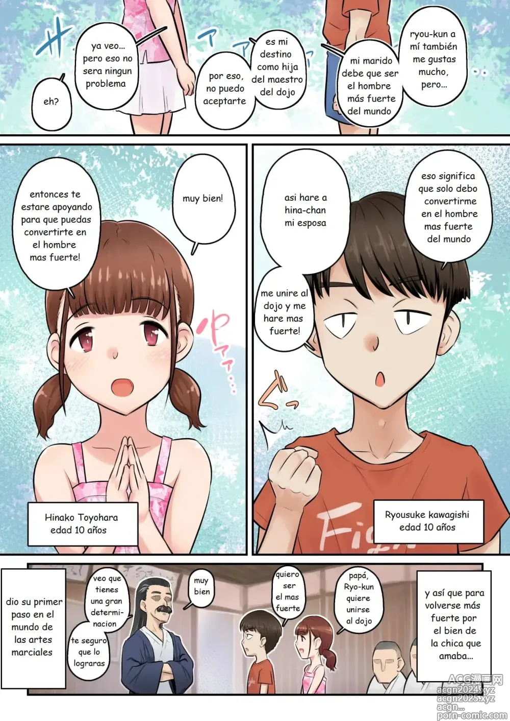 Page 2 of doujinshi Osananajimi Kanojo ga Doujouyaburi ni Omochikaeri Sarete, Ikkagetsu-kan Gattsuri Tanetsuke Sareru Ohanashi.