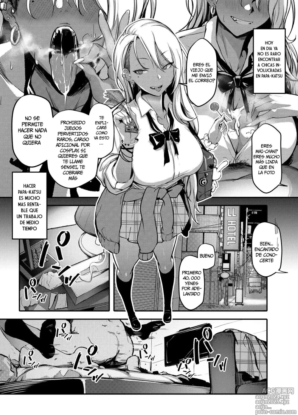 Page 2 of doujinshi Castigando a una Gyaru Malcriada