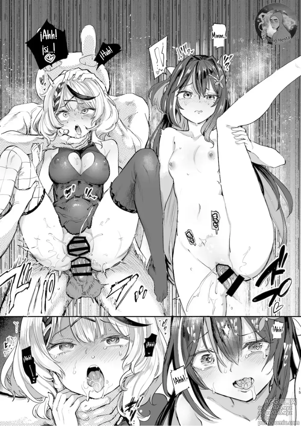 Page 15 of doujinshi Hatsujou Usagi Rinkansai