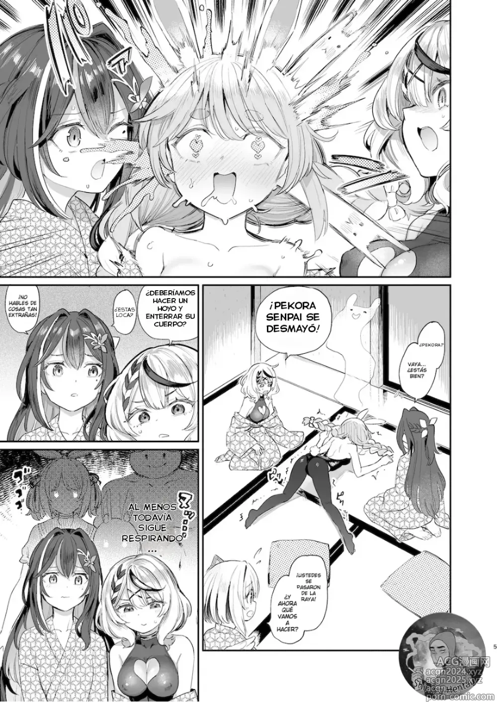 Page 5 of doujinshi Hatsujou Usagi Rinkansai