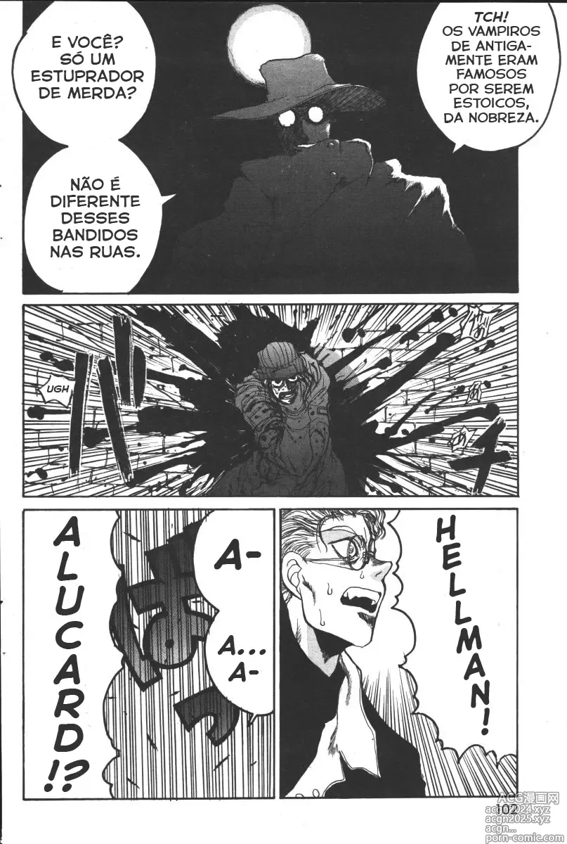 Page 12 of manga Hellsing. The Legends of a Vampire Hunter