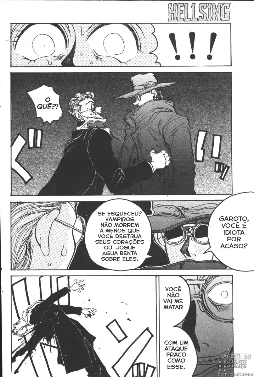 Page 14 of manga Hellsing. The Legends of a Vampire Hunter