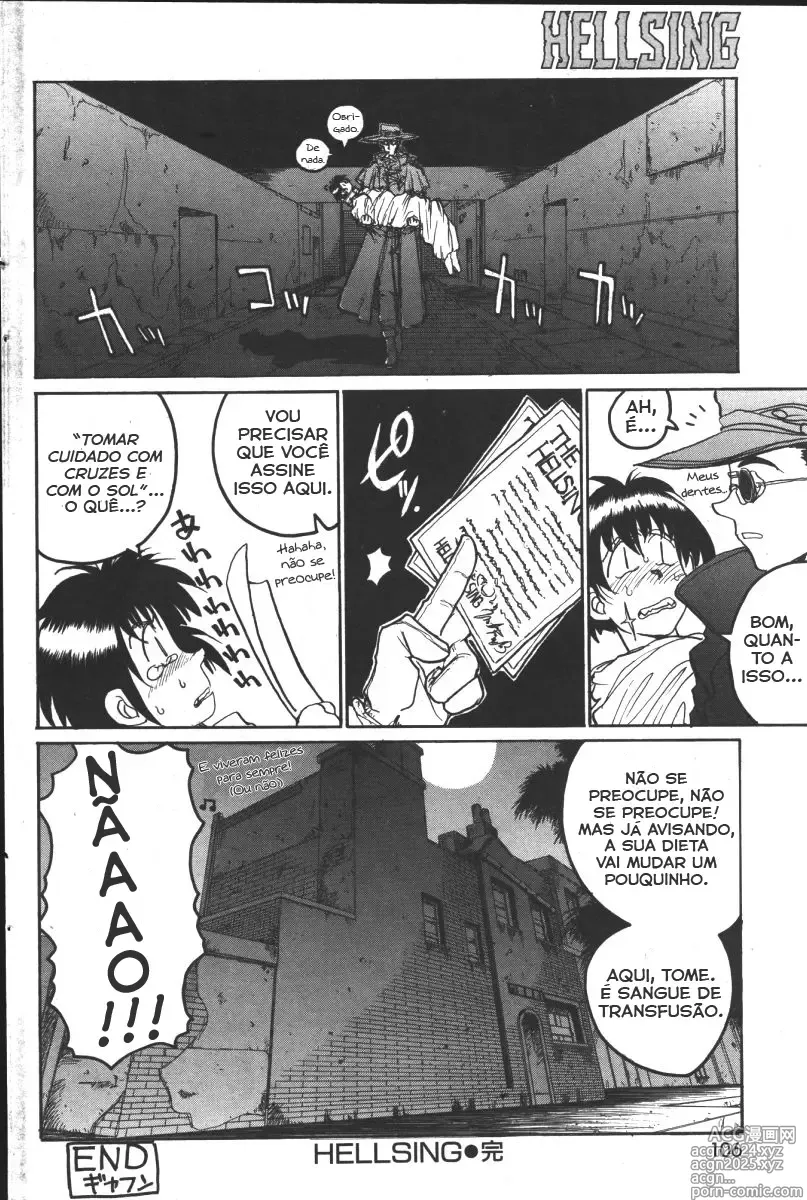 Page 16 of manga Hellsing. The Legends of a Vampire Hunter