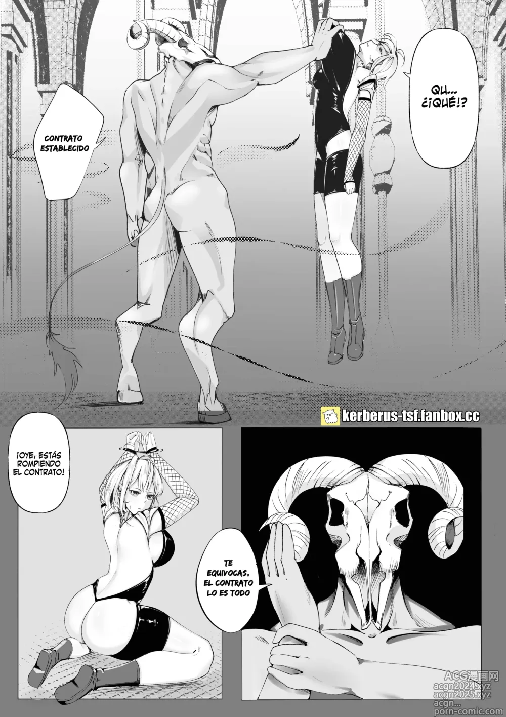 Page 4 of doujinshi Sacrificio por el Demonio