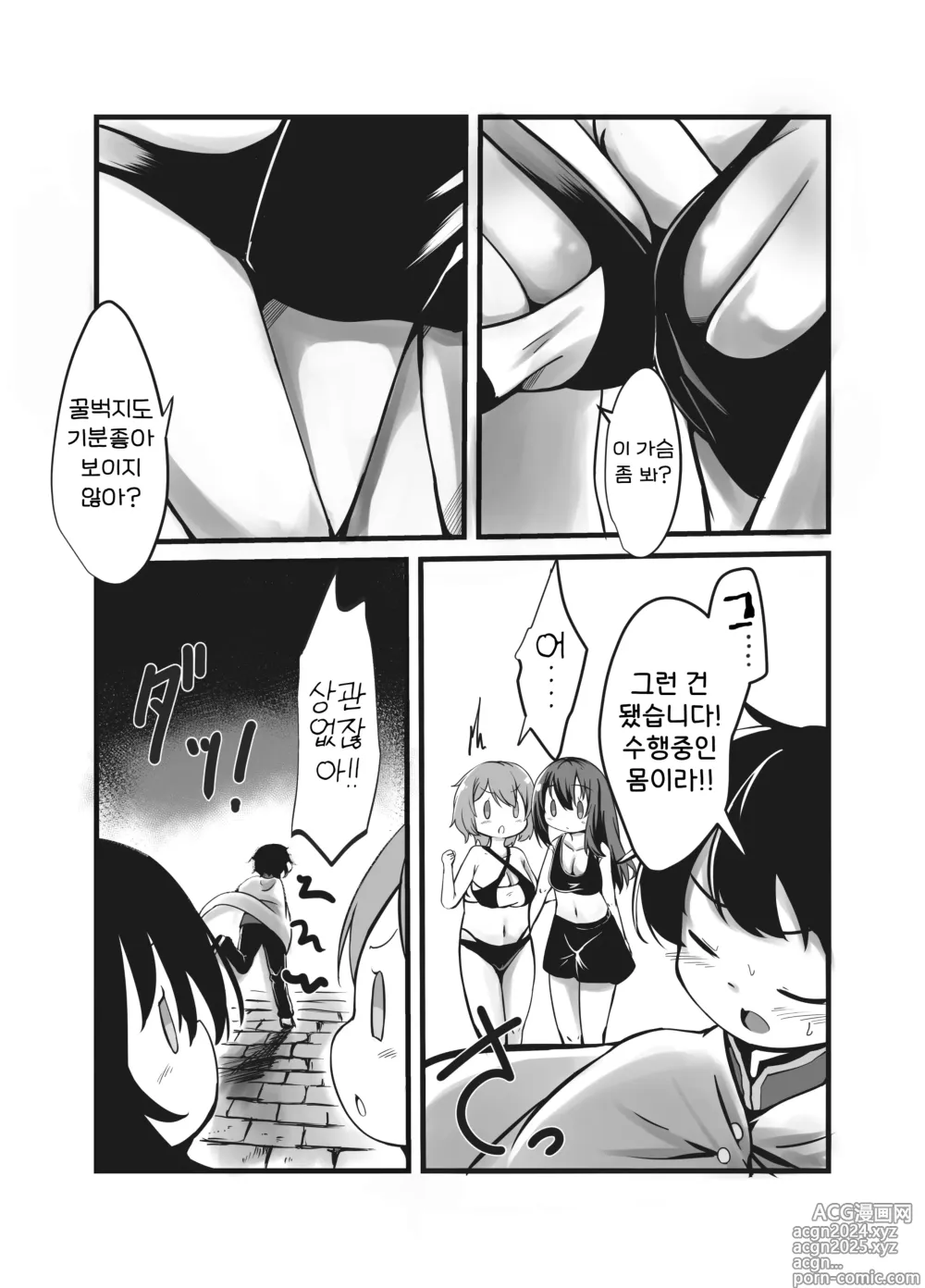 Page 4 of doujinshi 서큐버스 자매의 사정 금지 명령과 쾌락공격 고문