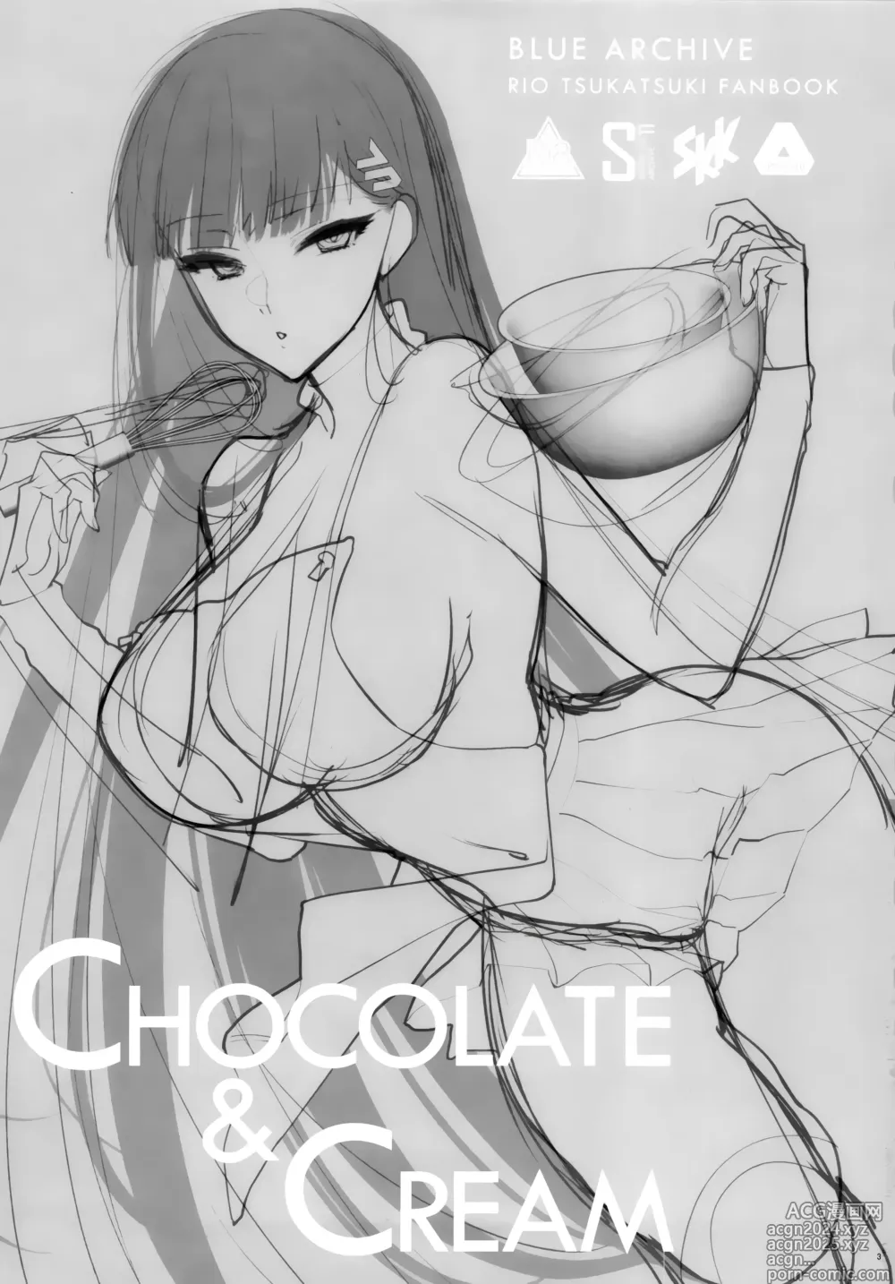 Page 2 of doujinshi CHOCOLATE & CREAM