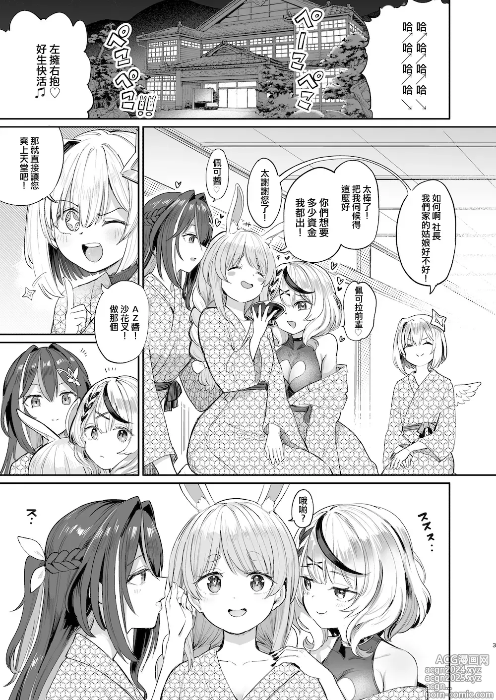 Page 3 of doujinshi Hatsujou Usagi Rinkansai