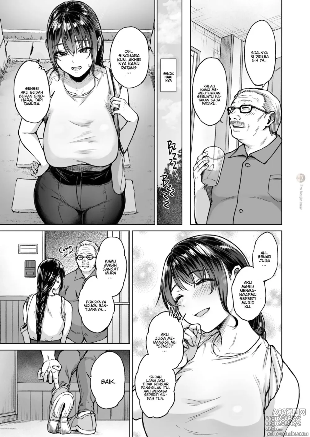 Page 4 of doujinshi inaka kaeri no otetsudai 1-2