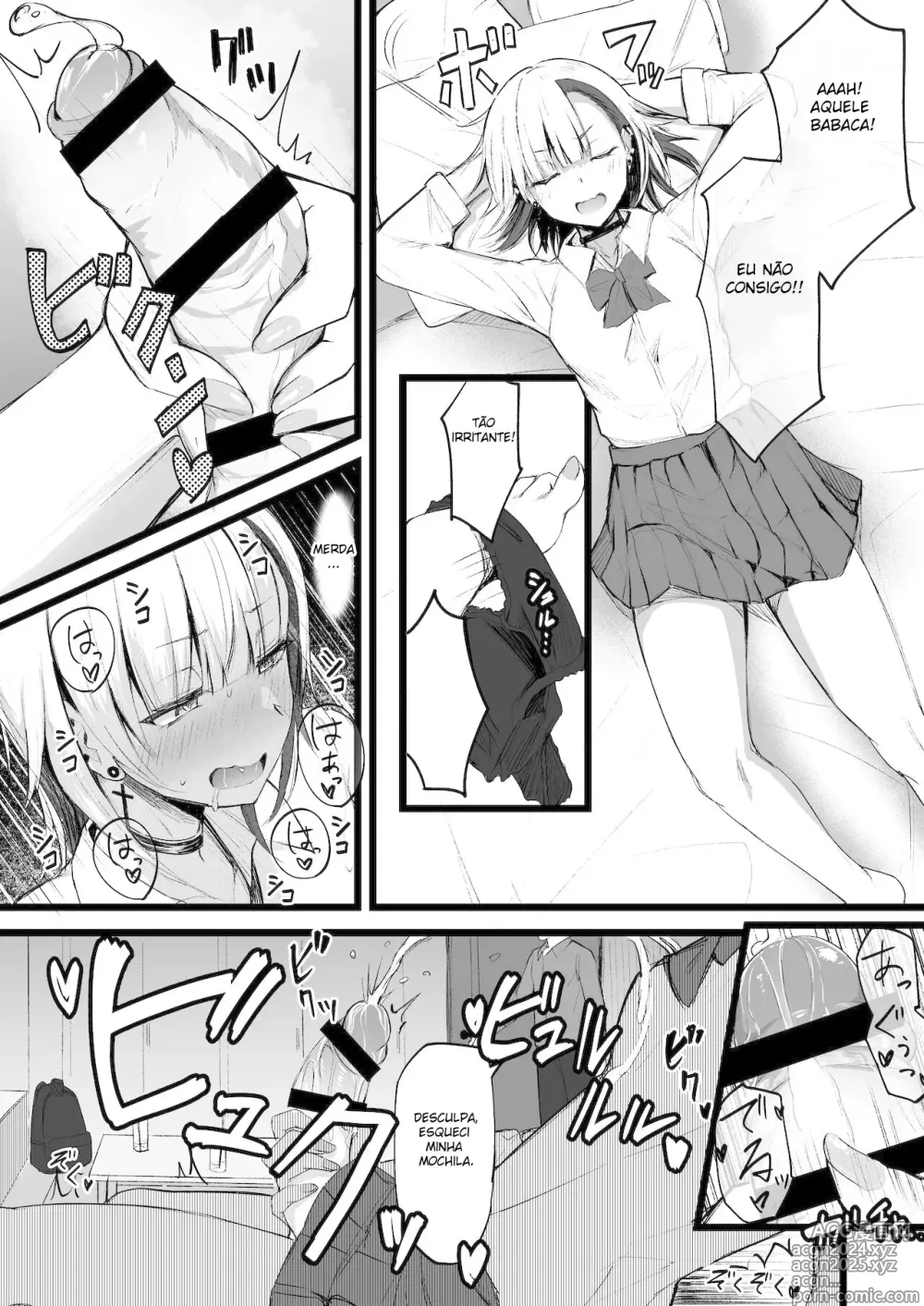 Page 6 of doujinshi Futanari JK Naria-chan