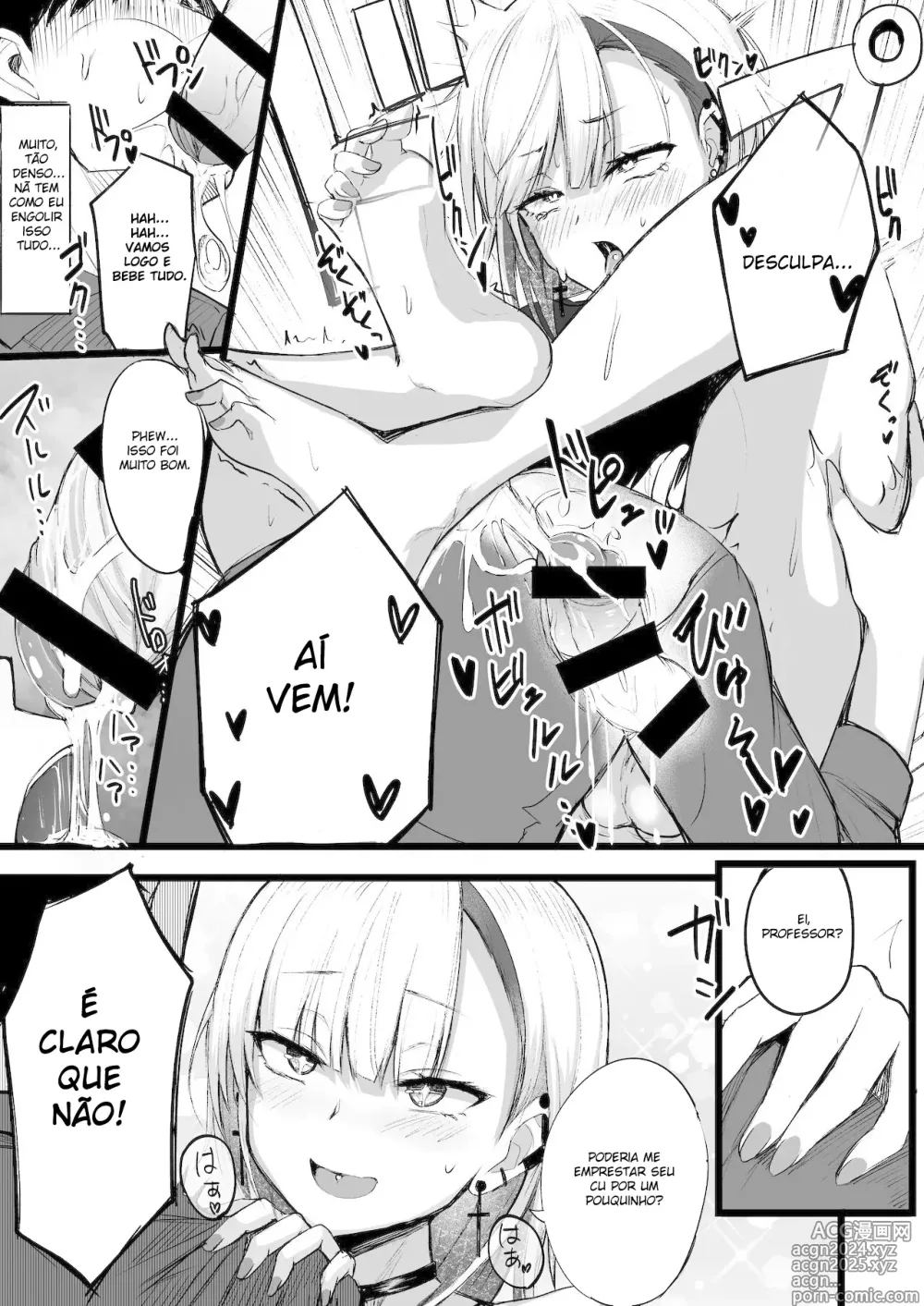 Page 9 of doujinshi Futanari JK Naria-chan