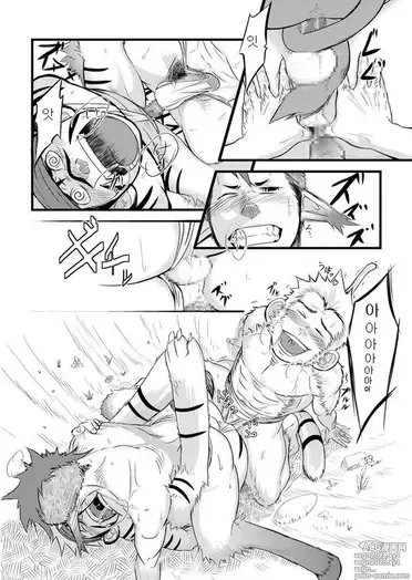 Page 12 of doujinshi Tiger Cow Monkey Decision - 호우원결