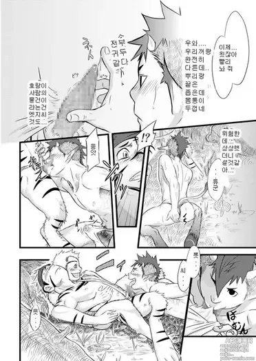 Page 10 of doujinshi Tiger Cow Monkey Decision - 호우원결