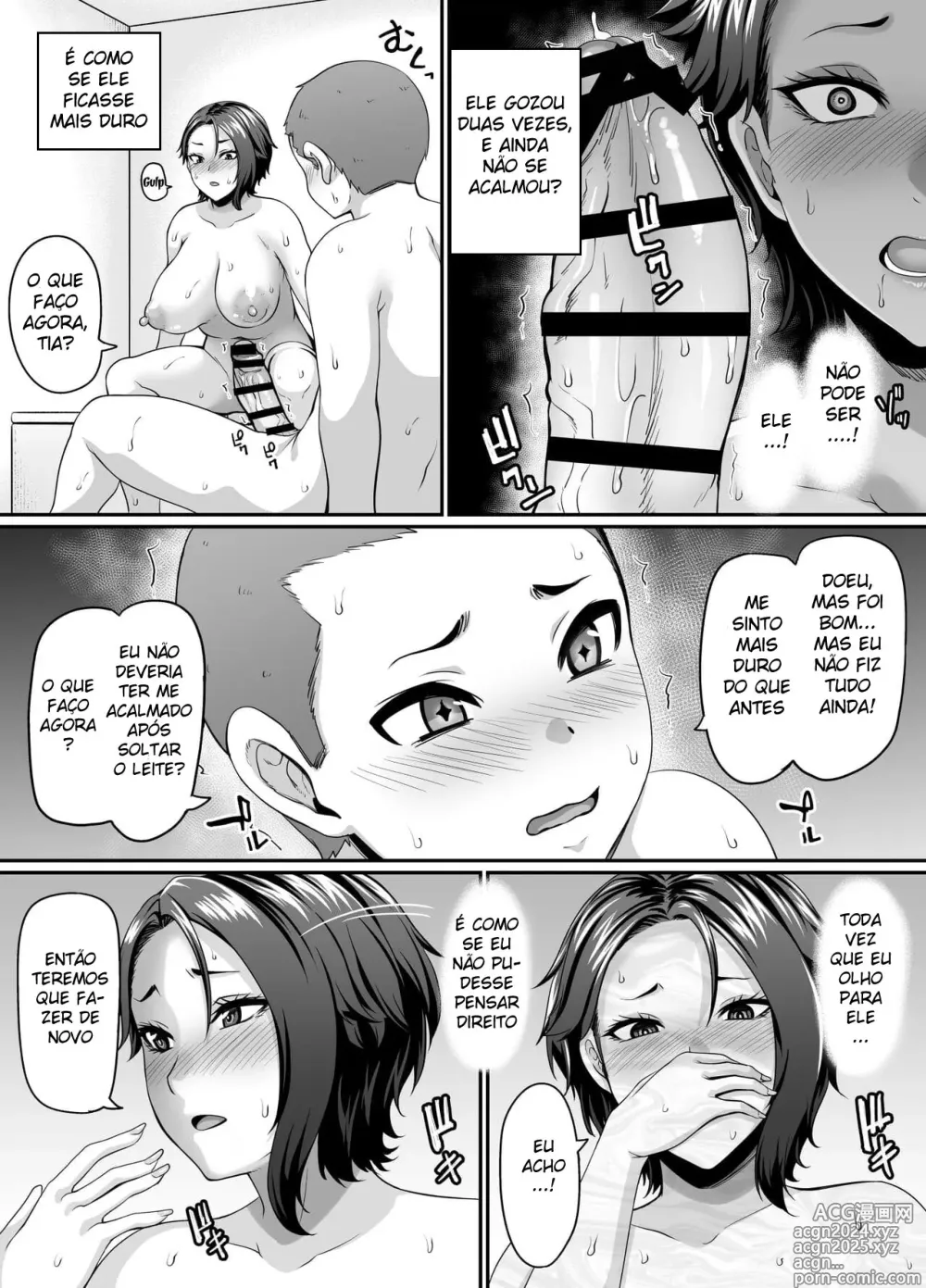 Page 27 of doujinshi Uma Jovem Mãe é Encantada Pelo Amigo (Íncubo →) De Seu Filho e se Torna Sua Vadia