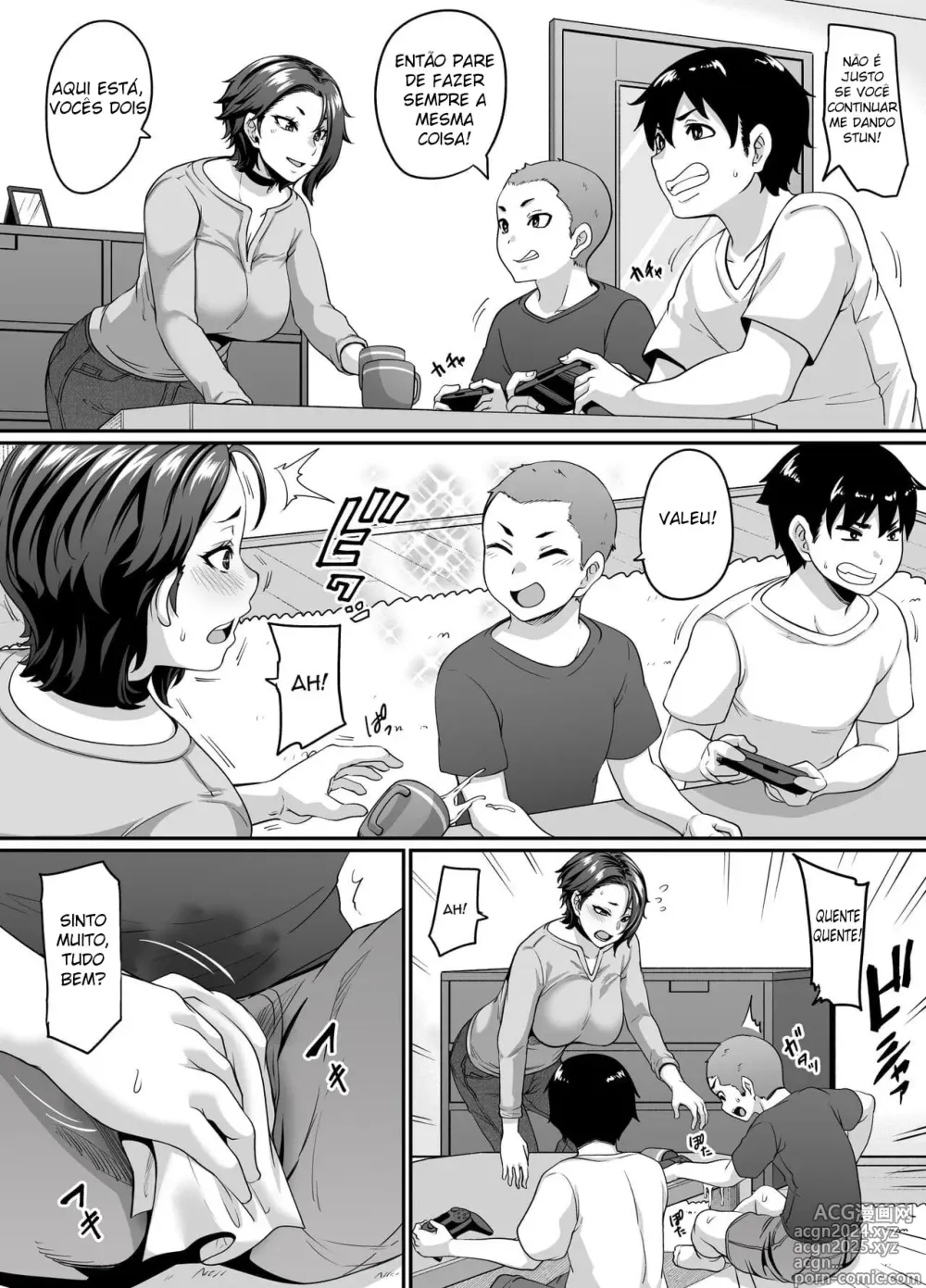 Page 7 of doujinshi Uma Jovem Mãe é Encantada Pelo Amigo (Íncubo →) De Seu Filho e se Torna Sua Vadia