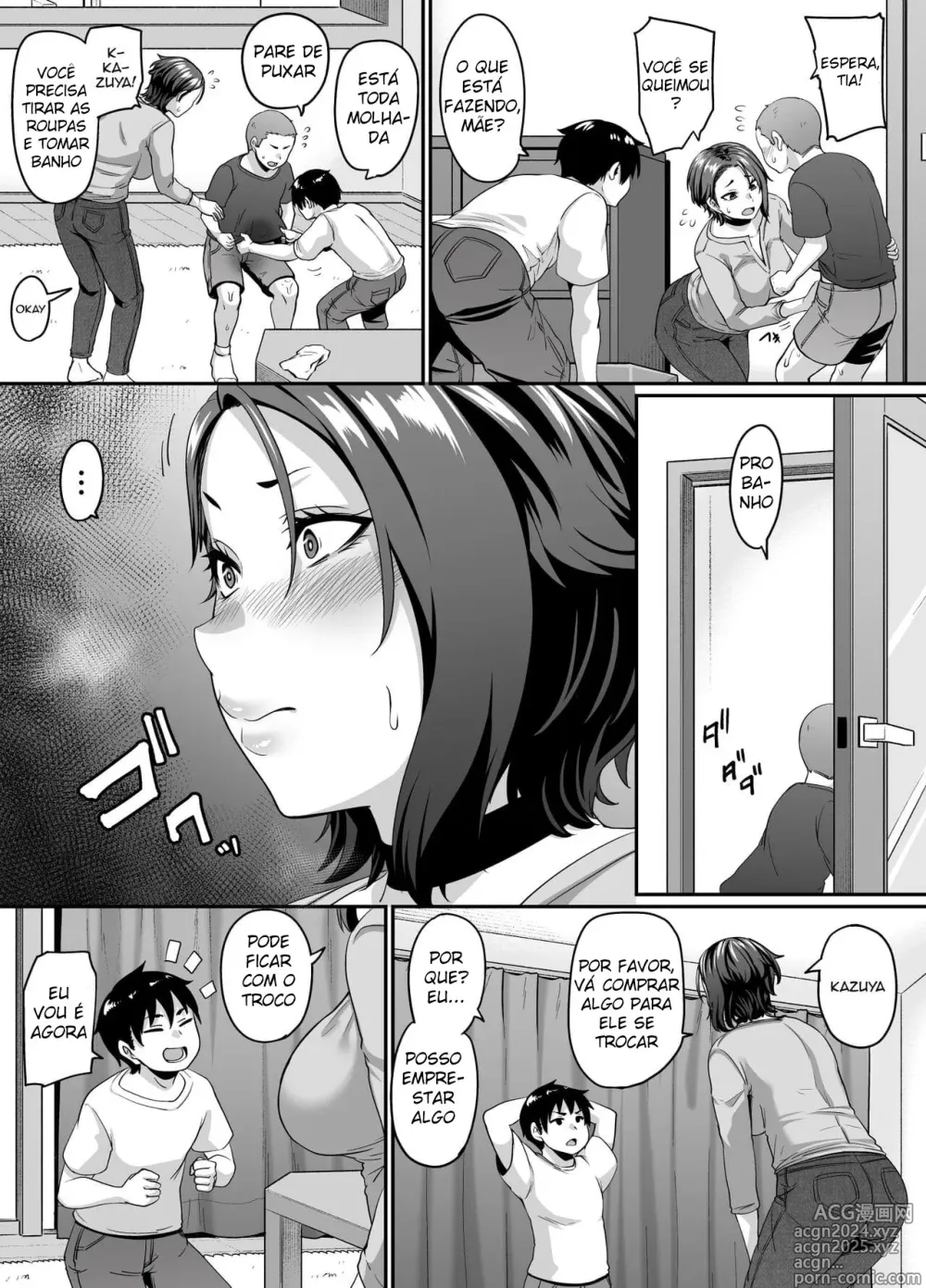 Page 8 of doujinshi Uma Jovem Mãe é Encantada Pelo Amigo (Íncubo →) De Seu Filho e se Torna Sua Vadia