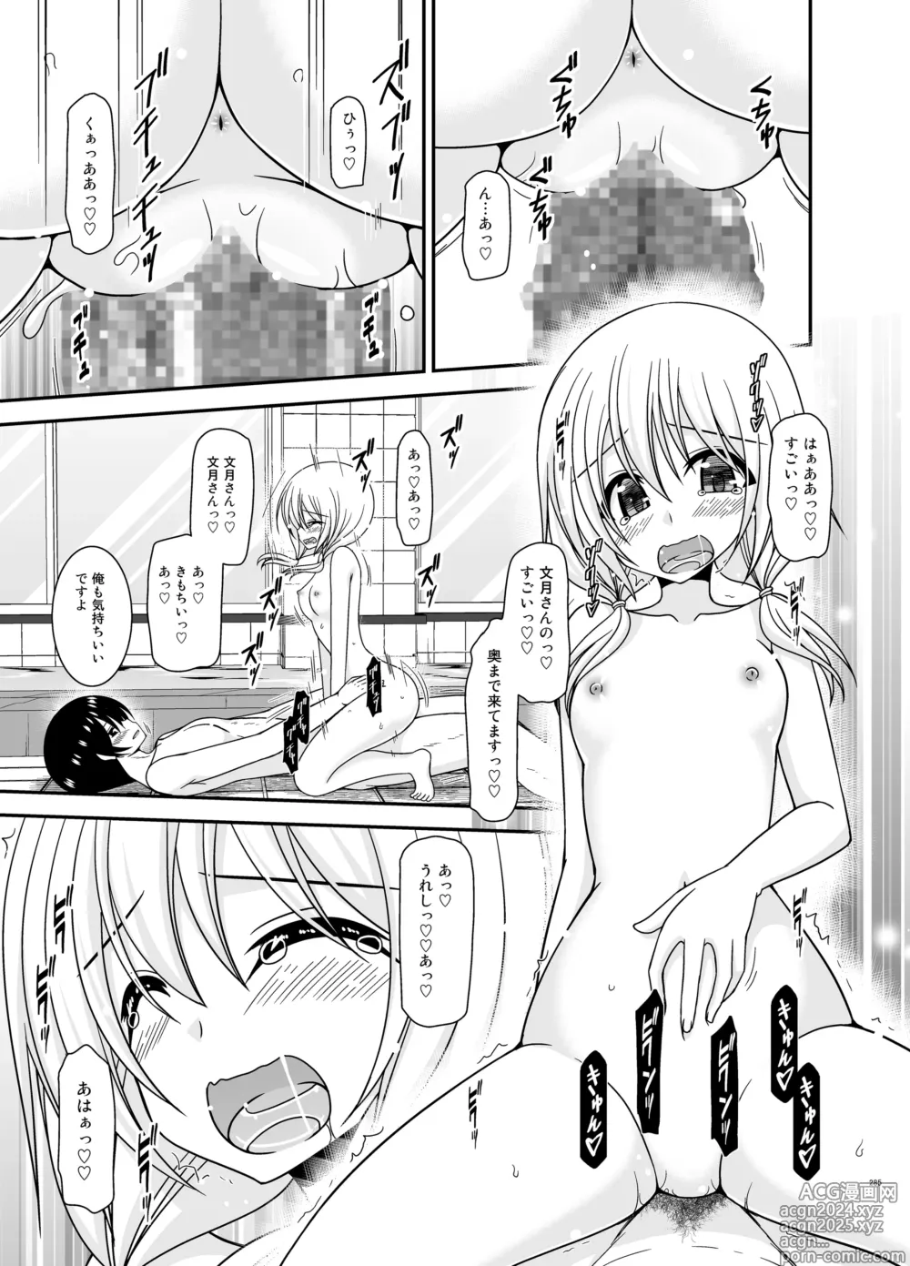 Page 285 of doujinshi Roshutsu Shoujo Nikki Soushuuhen 4 Satsume