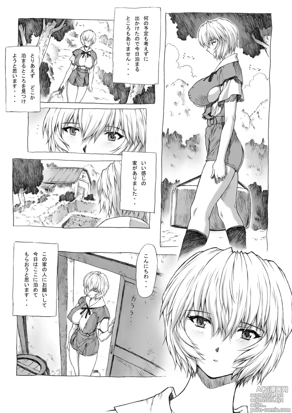 Page 4 of doujinshi Ayanami Dai 1-kai