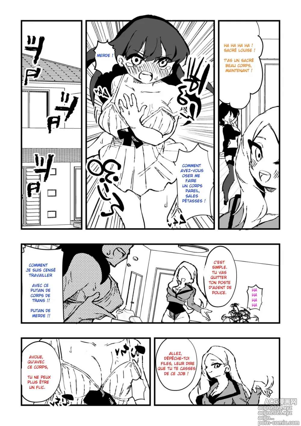 Page 46 of doujinshi Animées de rancune, dAnciennes criminelles libérées de prison osent l'impensable