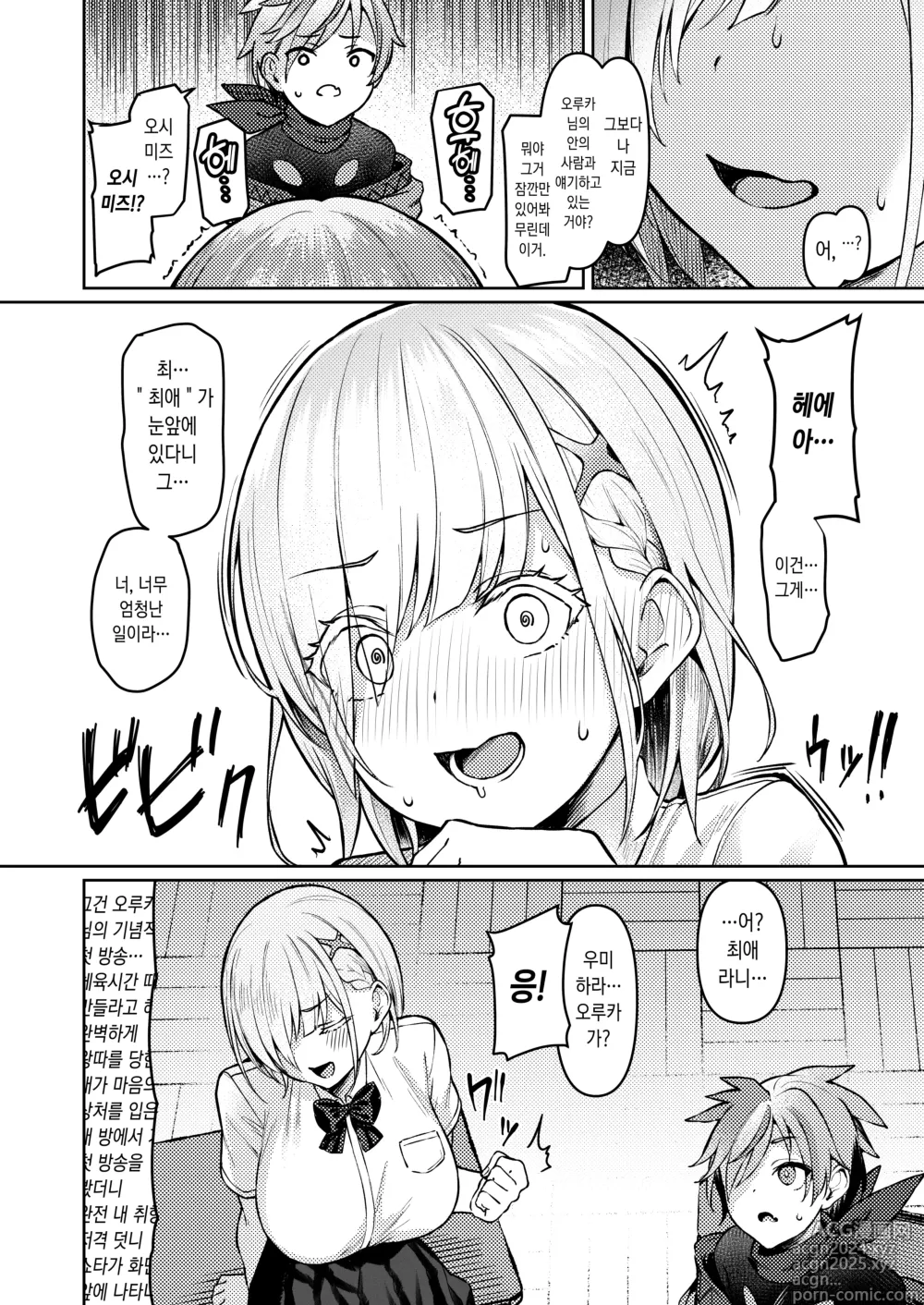 Page 11 of doujinshi Vanishing Reality ~처녀은성 루미포니아~