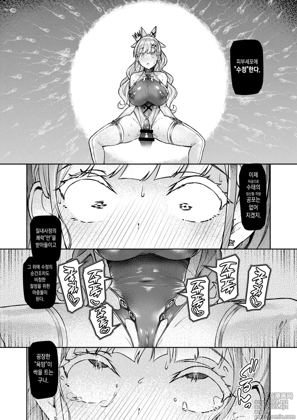 Page 41 of doujinshi Vanishing Reality ~처녀은성 루미포니아~