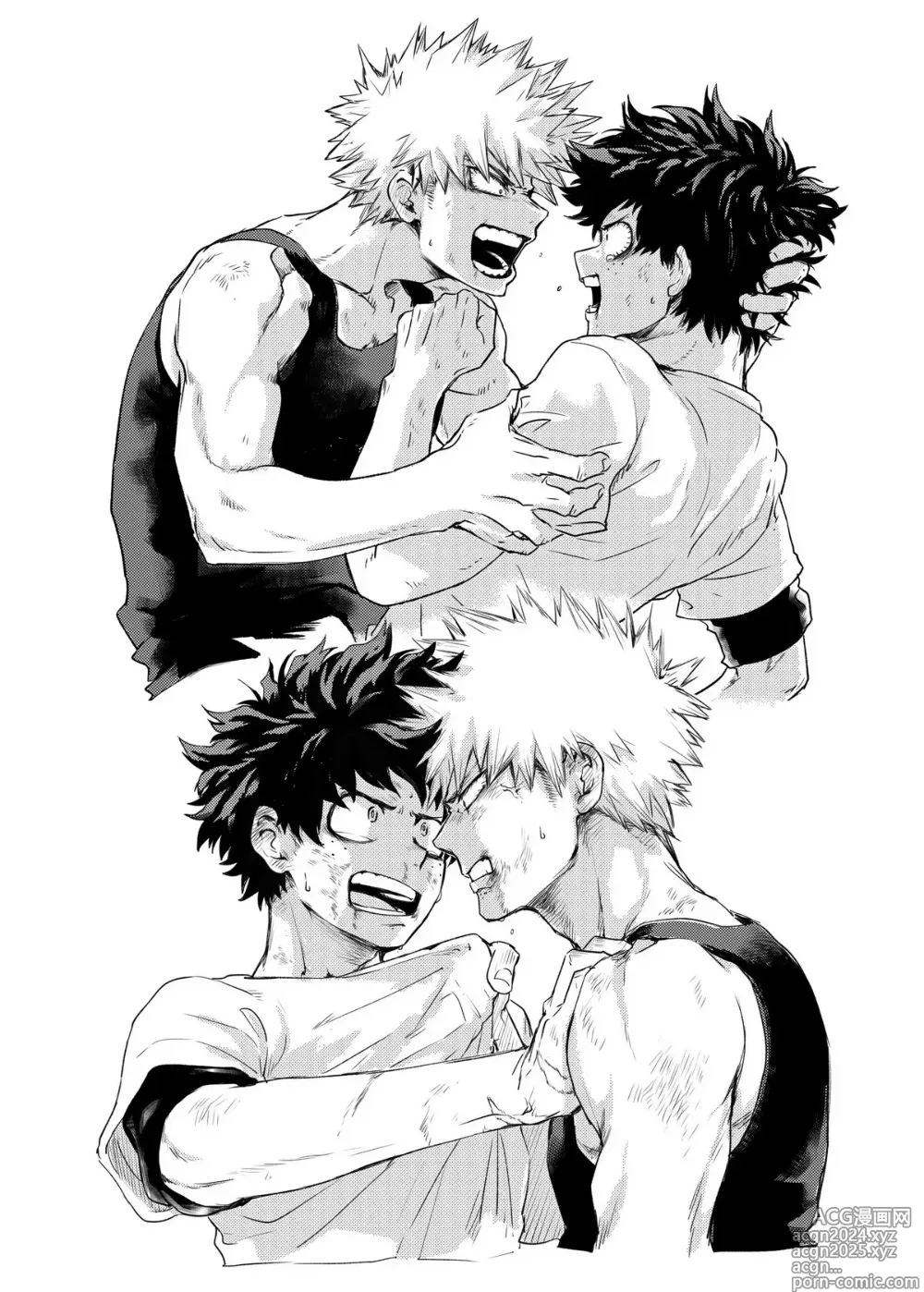 Page 4 of doujinshi Maji ka Kacchan!?