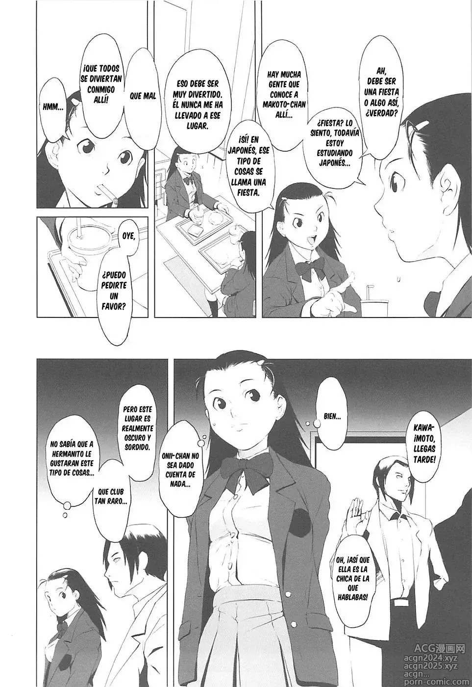 Page 4 of manga Intercambio