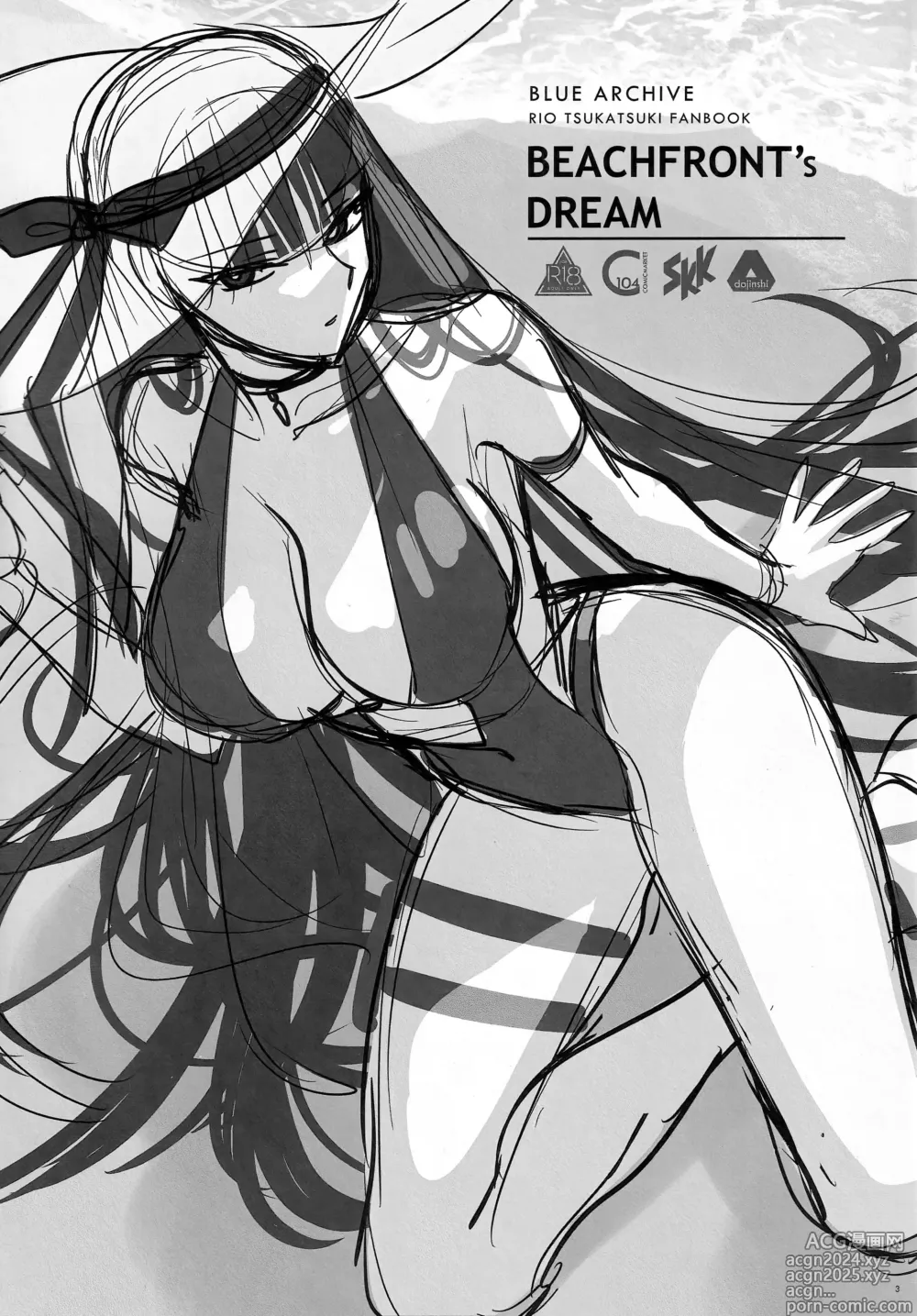 Page 3 of doujinshi BEACHFRONTS DREAM